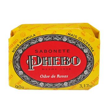 Sabonete em Barra Phebo Odor De Rosa 90G