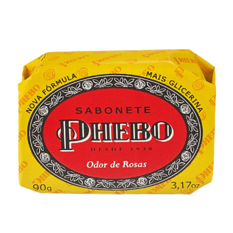 Sabonete em Barra Phebo Odor De Rosa 90G
