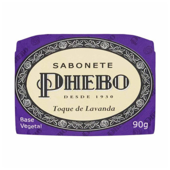 Sabonete em Barra Phebo Toque De Lavanda 90G