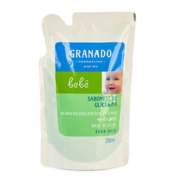 Sabonete Líquido Ganado Rf Bebe Eva/Doce 250ML
