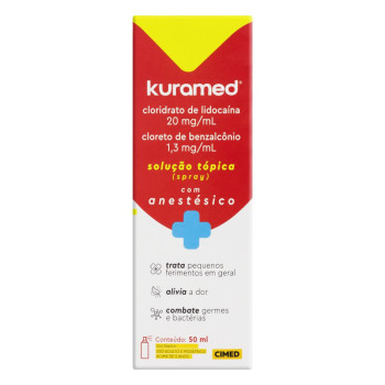 Antisséptico Kuramed Sept Solução Tópica Spray 50ml