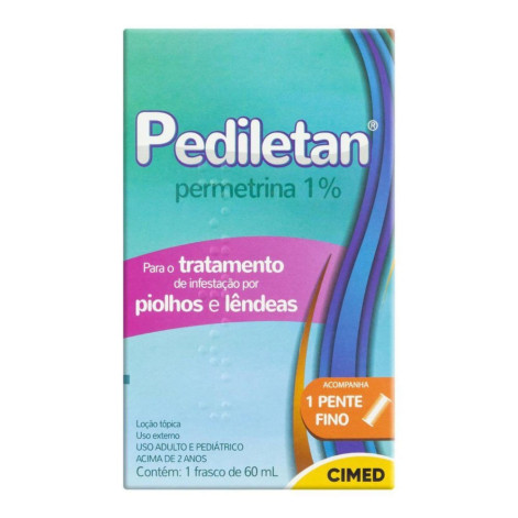 Pediletan 1% Locao Capilar