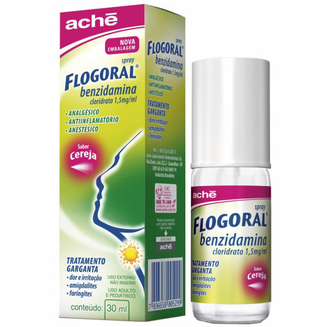 Flogoral Spray C/30 ML Cereja