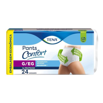 Fralda Tena Pants Confort G/Eg 24Un