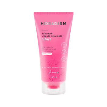 Sabonete Líquido Esfol 180ML Hidraderm Pitaya
