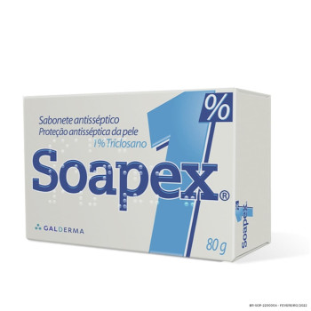 Soapex 1% Triclosano 80 G