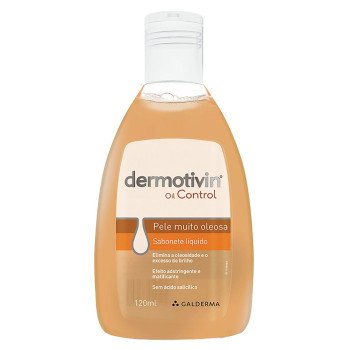 Sabonete Líquido Dermotivin Oil Control 120ML