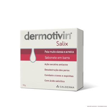 Dermotivin Sabonete Salix 90G