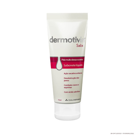 Dermotivin Sabonete Líquido Salix 70ML