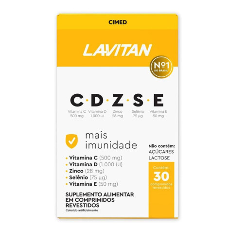Lavitan Imunidade Cdzse C/30 Comp Rev