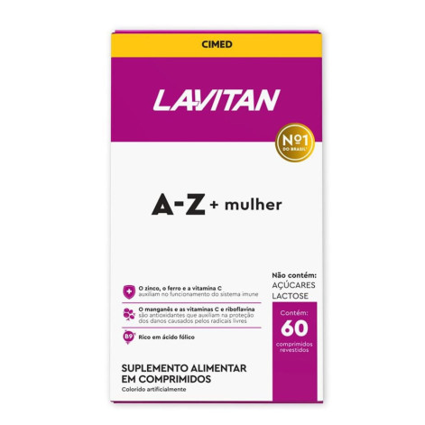 Lavitan Mulher C/60 Cps