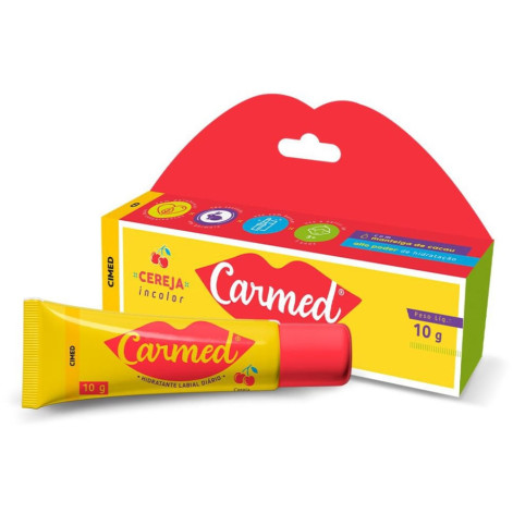 Protetor Labial Carmed Cereja Incolor com 10g