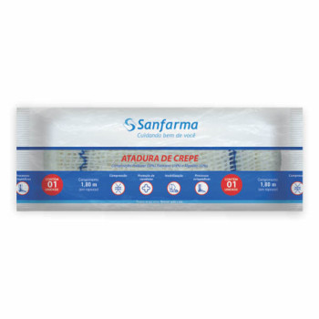 Atadura De Crepe Sanfarma 15Cmx1