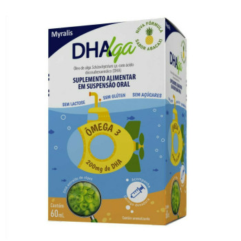 Dhalga Abacaxi 1 Frasco Com 60 ML Solução Oral
