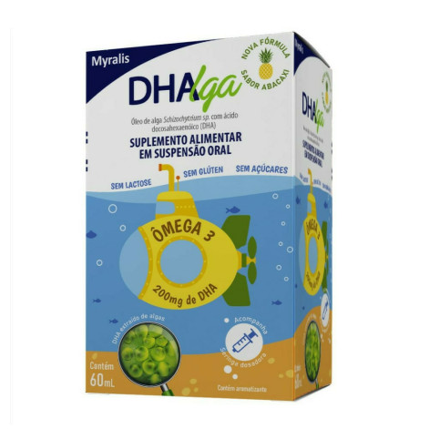 Dhalga Abacaxi 1 Frasco Com 60 ML Solução Oral