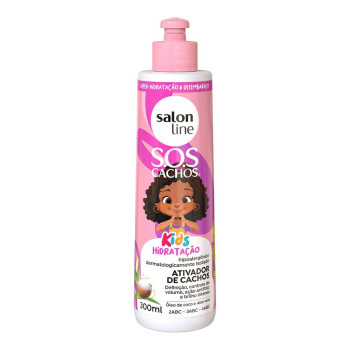Ativ Cap Salon Li S O S Cachos Kids 300ML