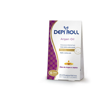 Folh Facial Depi Roll Argan 16 Un