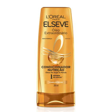 Condicionador Elseve 200ML Oleo Extraordin