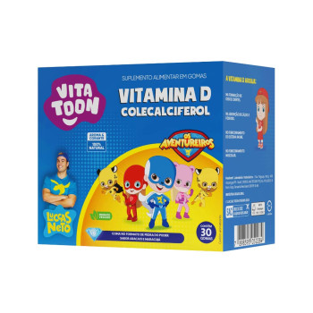 Vitatoon Vit D Kids Mar/Abac C/30 Gomas