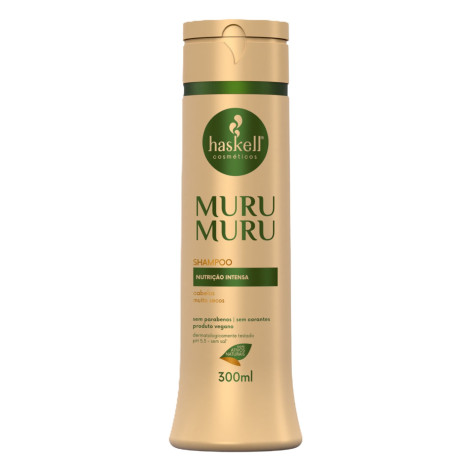 Shampoo Haskell Murumuru Nutrição Intensa 300 Ml
