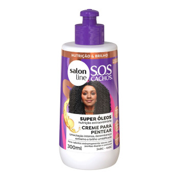Creme Para Pentear Salon Li Sos Sup Ol Nut 300ML