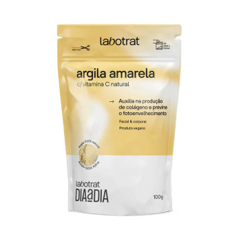 Máscara Facial Argila Labotrat Amarela + Vit C 100G
