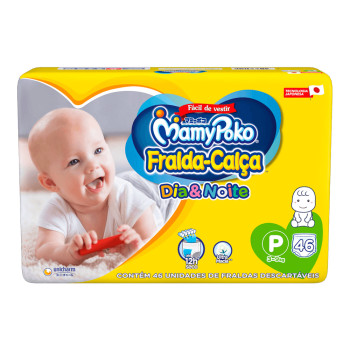 Fralda Mamypoko Dia&Noite Calça Jumbo P 46