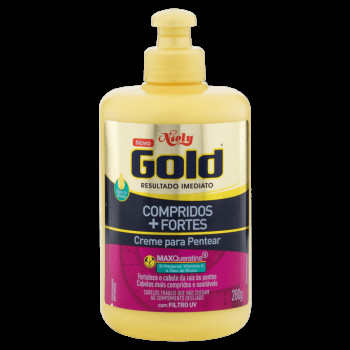 Creme Para Pentear Niely Gold Compr+Fortes 280G