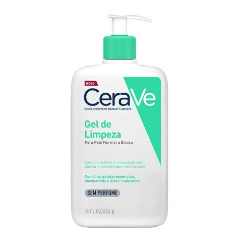 Cerave Gel De Limpeza 454G
