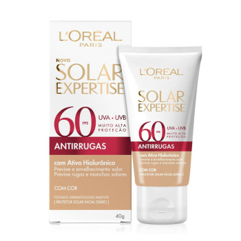 Prot Solar Loreal Antirrug Cor Fps60 40G