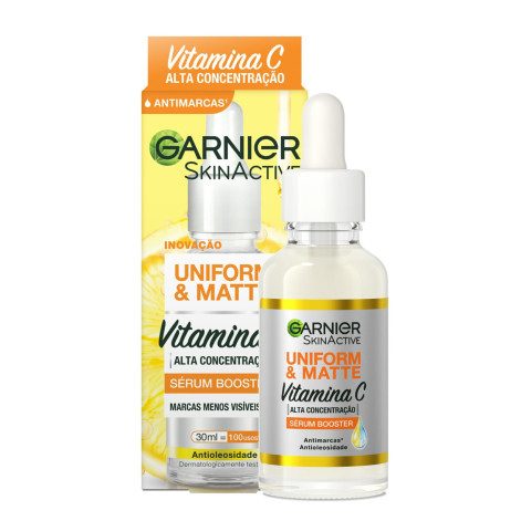 Serum Garnier Uniform E Matte Vit C 30ML