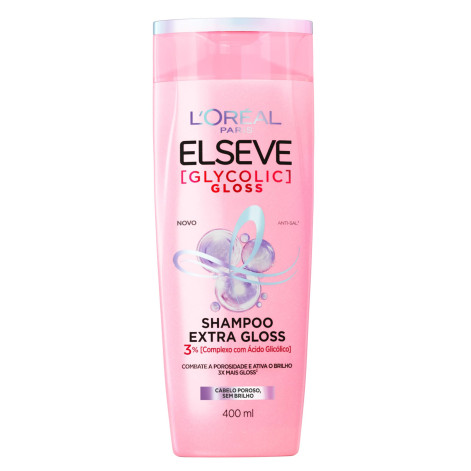 Shampoo Elseve 400ML Glycolic Gloss