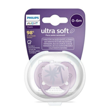 Chupeta Ultra Soft Decorada 0