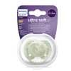Chupeta Avent Ultra Soft 0-6 Meses Decorada Folhas Verde