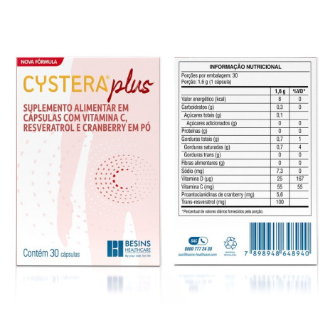 Cystera Plus 30 comprimidos