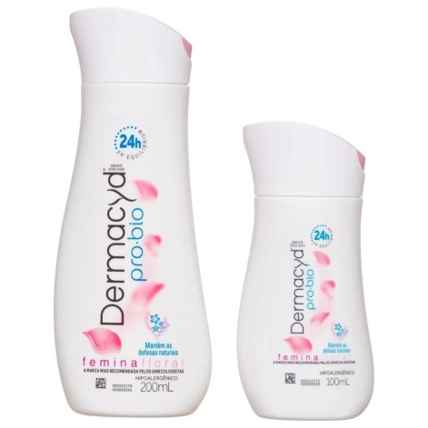 Kit Dermacyd Sabonete Intimo Femina 200ML+100ML Kit Dermacyd Sabonete Intimo Femina 200ML+100ML